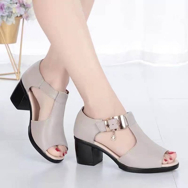 Sandalias de tacón alto para mujer