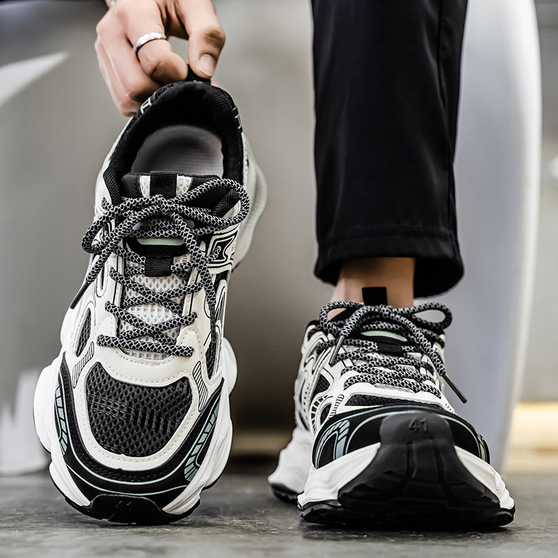 Zapatillas casuales de running estilo «papá» para hombre