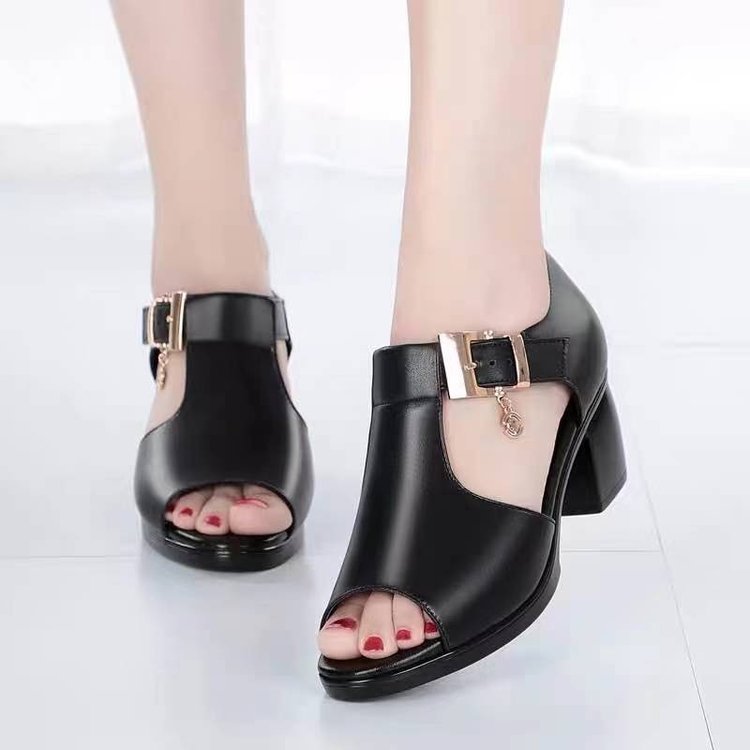 Sandalias de tacón alto para mujer