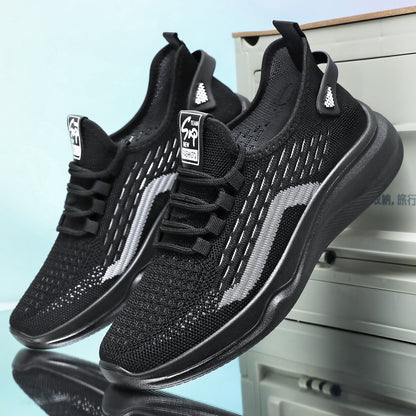 Zapatillas deportivas de suela blanda para hombre — 50% de descuento