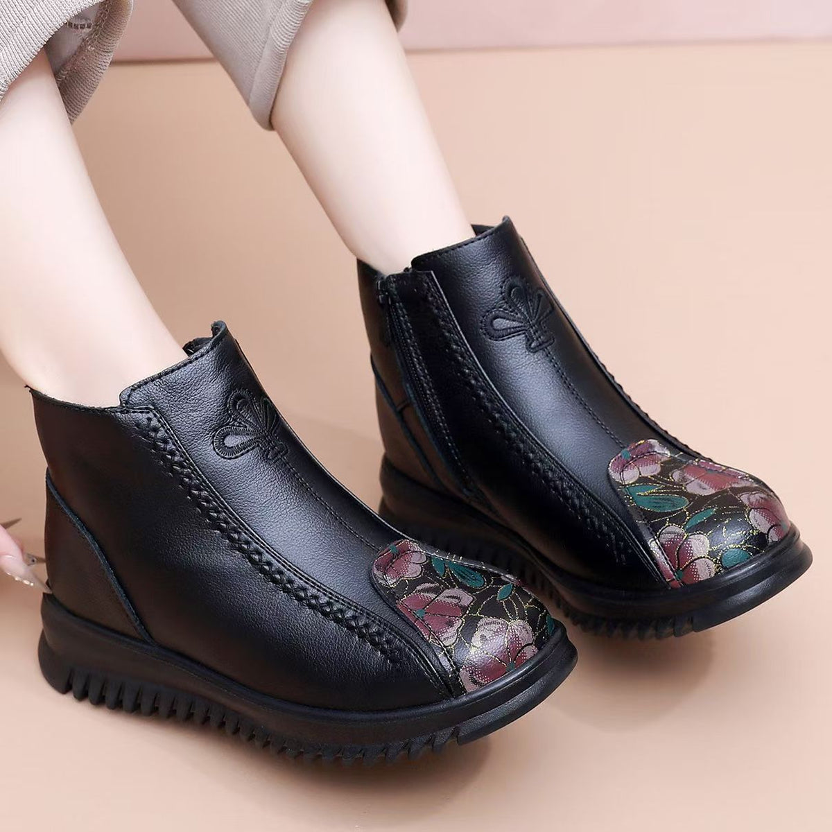 Lunasd™ botas estampadas de moda