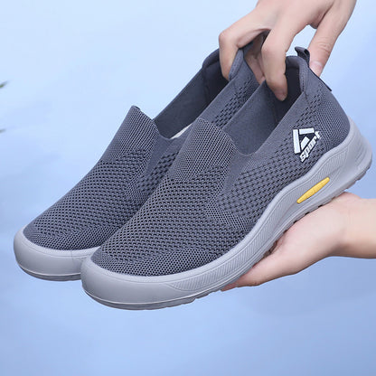 Zapatos sin cordones de suela blanda para hombre