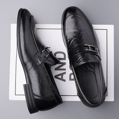 Mocasines de cuero para conducir para hombre