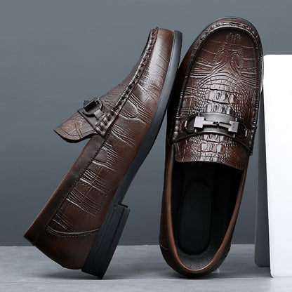 Mocasines slip-on para hombre de estilo británico
