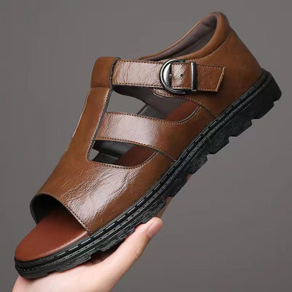 Sandalias para hombre con hebilla