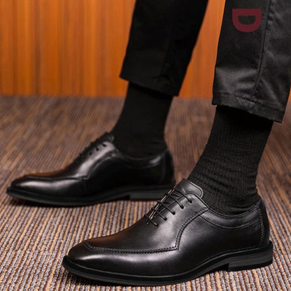 🐂Cuero🐂Zapatos Oxford de estilo británico estándar