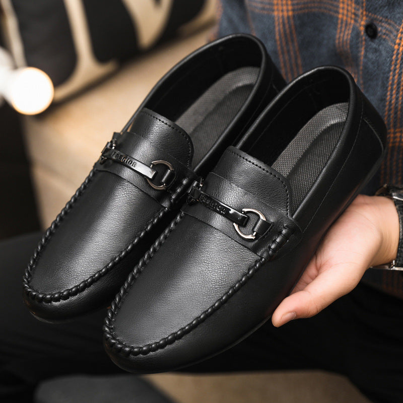 Nuevos mocasines de conducir sin cordones para hombre