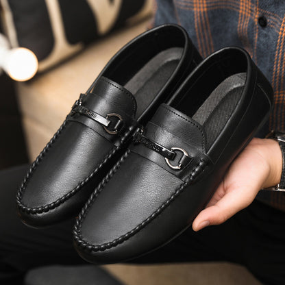 Nuevos mocasines de conducir sin cordones para hombre