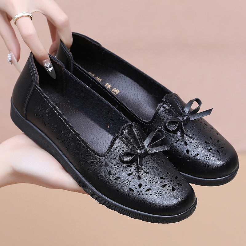 Sandalias con aberturas para mujer