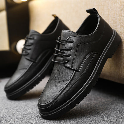 Zapatos de cuero casuales y de moda para hombre