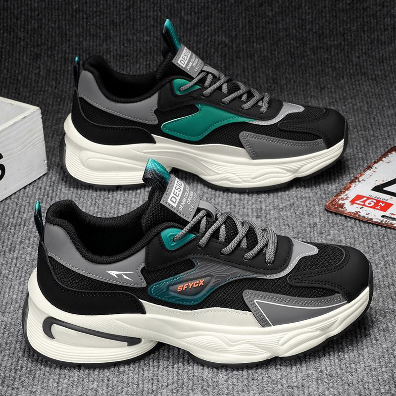 Zapatillas casuales antideslizantes para hombre estilo "Dad"
