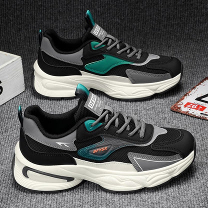 Zapatillas casuales antideslizantes para hombre estilo "Dad"