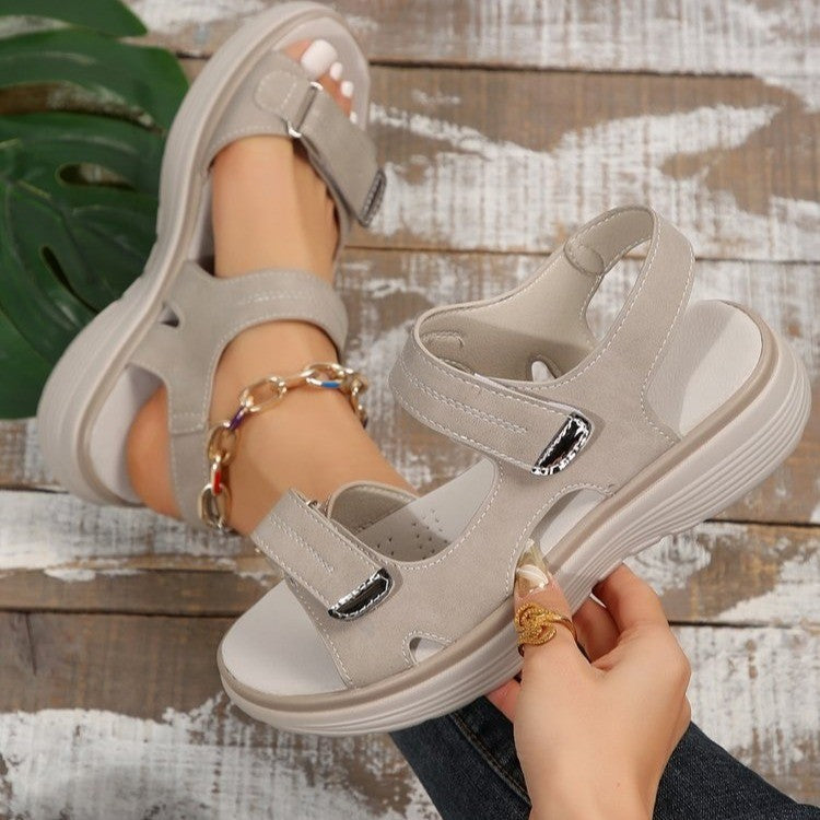 Sandalias de playa con velcro