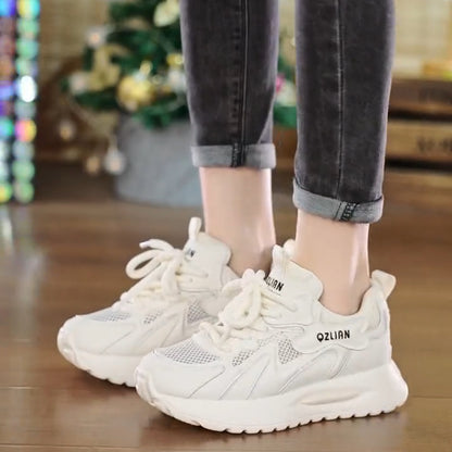 Zapatillas deportivas de malla para mujer