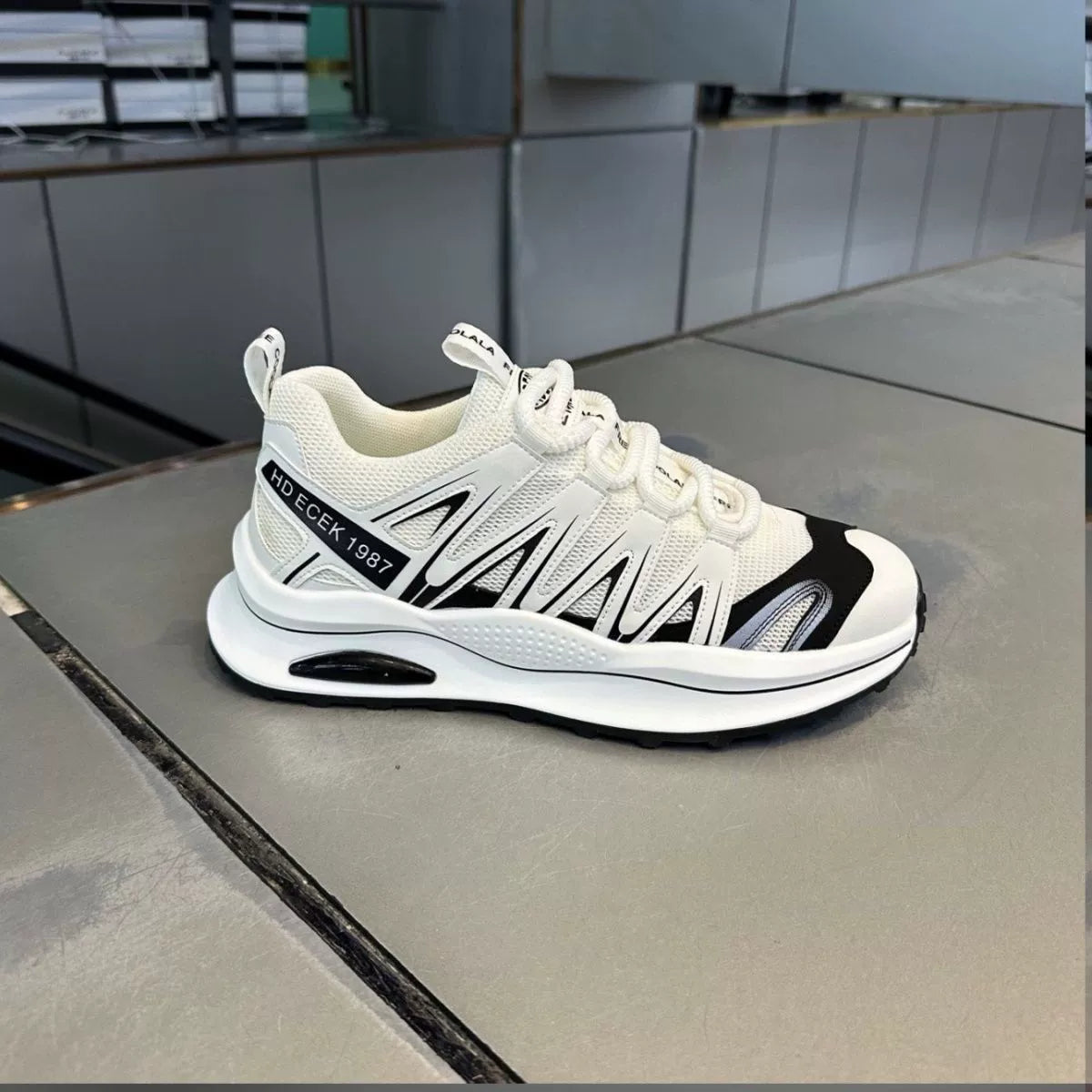 Zapatos de plataforma cómodos para hombre que aumentan la estatura
