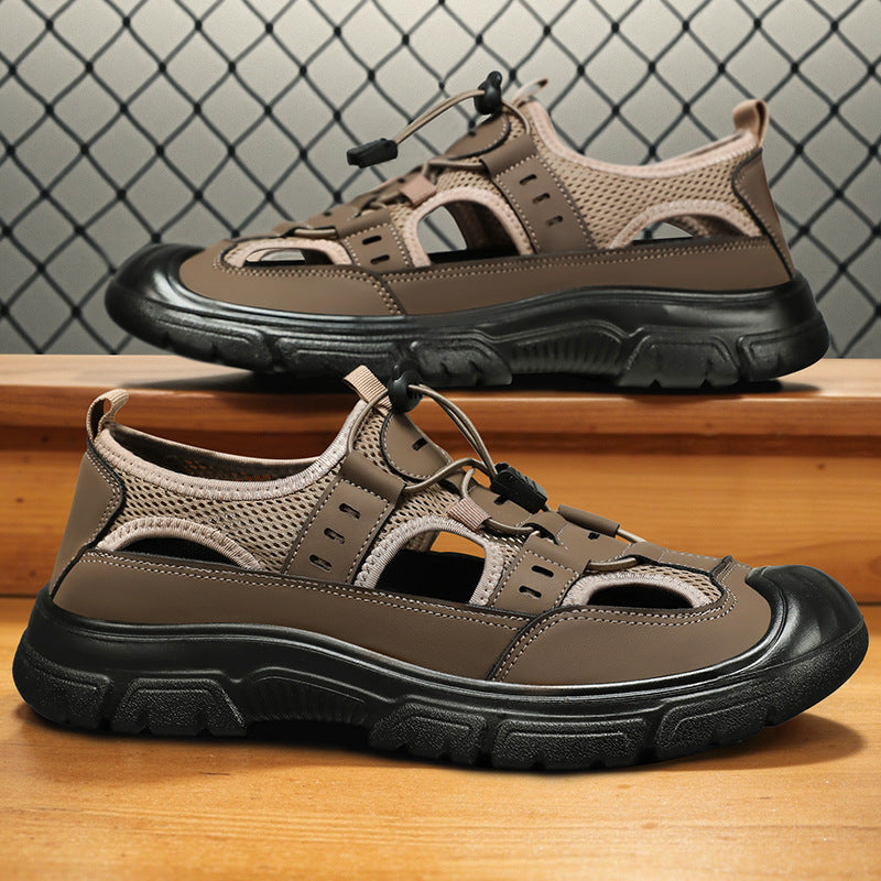 Sandalias huecas y transpirables para hombre