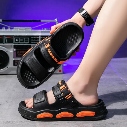 Sandalias doble uso hombre suela gruesa