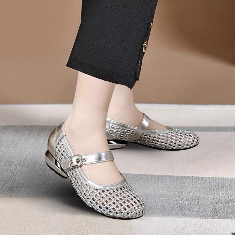 Zapatos con aberturas para mujer