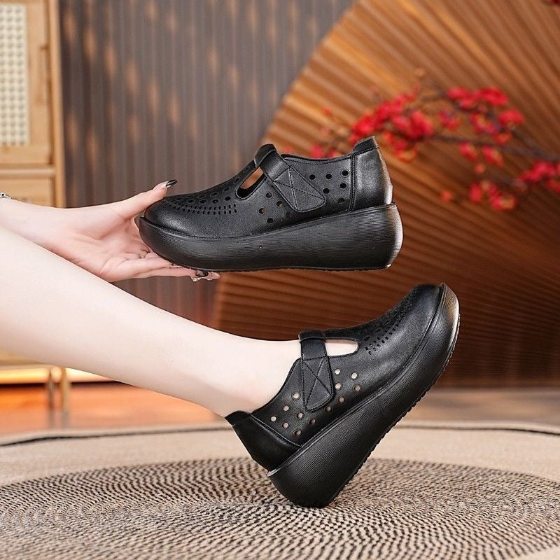 Sandalias de cuña para mujer