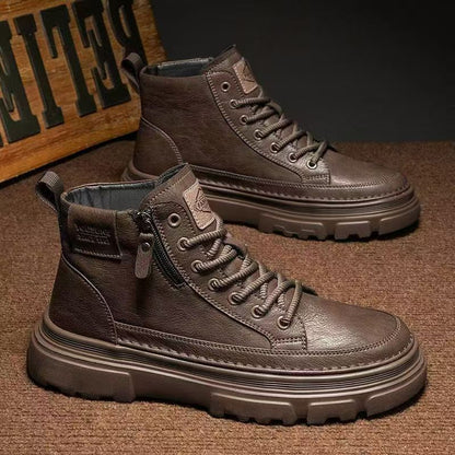 Botas de trabajo de caña media para hombre