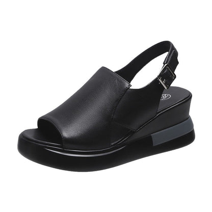 Zapatos de cuña con plataforma