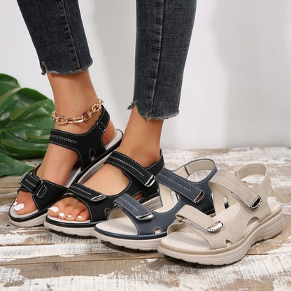 Sandalias de playa con velcro