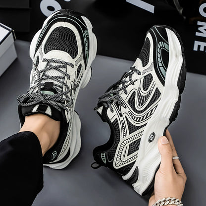 Zapatillas casuales de running estilo «papá» para hombre