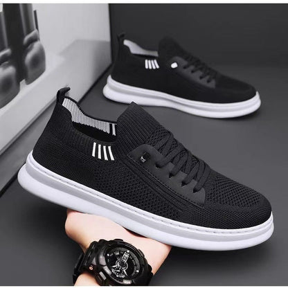 Zapatos casuales transpirables de suela blanda para hombre