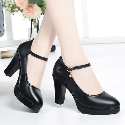 (7cm y 5cm) tacones altos femeninos
