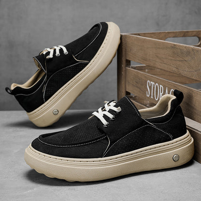 Zapatos de conducir planos y versátiles para hombre