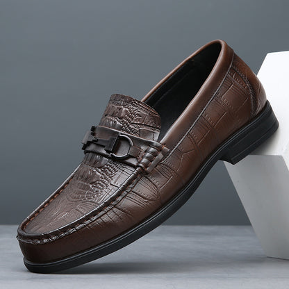 Mocasines slip-on para hombre de estilo británico