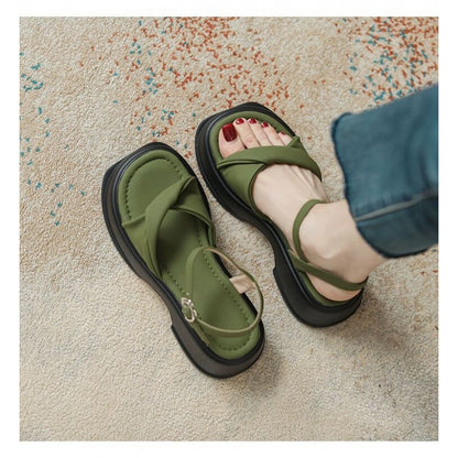 Sandalias de playa de una sola tira para hombre