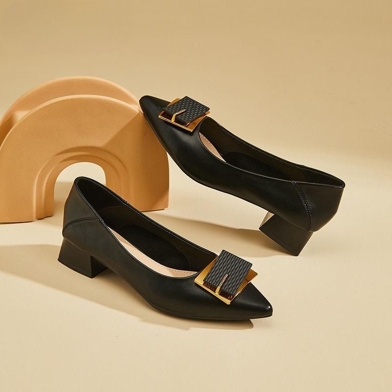 (doble placa de hierro) tacones altos