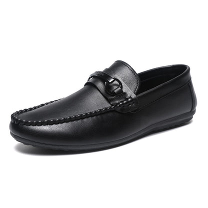 Nuevos mocasines de conducir sin cordones para hombre