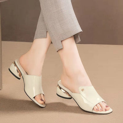 (rojo y azul) tacones altos femeninos