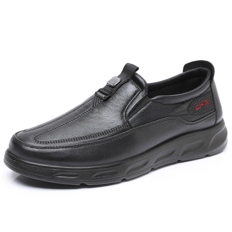 Zapatos de cuero impermeables y transpirables para hombre — 50% de descuento