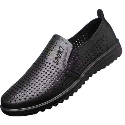 Zapatos masculinos con recortes 2026