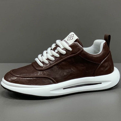 Zapatillas para hombre de suela gruesa, antideslizante y suave