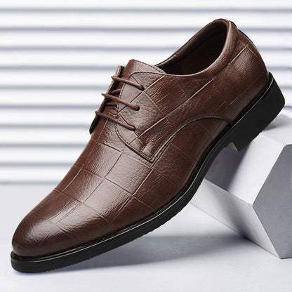 Zapatos a cuadros de tallas grandes para hombre