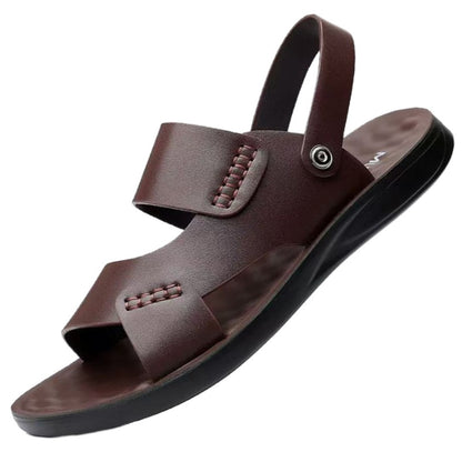 Sandalias de conducir para hombre, de suela gruesa y antideslizantes