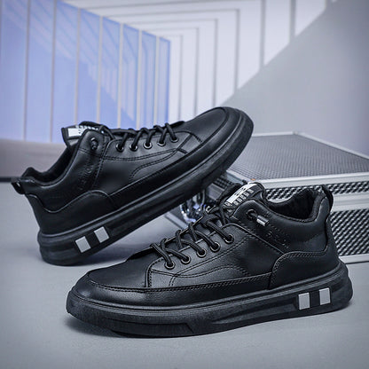 Zapatillas de skate casuales de corte medio para hombre