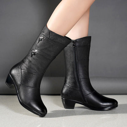 Lunasd™ | Botas de tacón de cuña