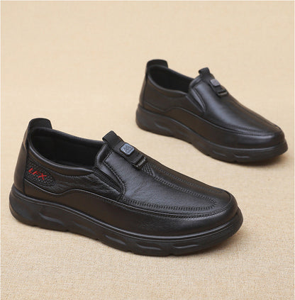 Zapatos de cuero impermeables y transpirables para hombre — 50% de descuento