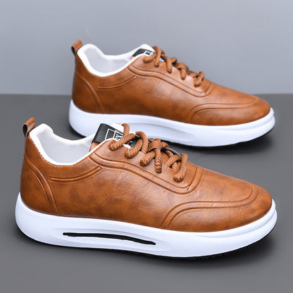 Zapatos casuales bajos para hombre — Abertura baja, suela suave, parte superior suave