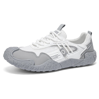Zapatillas de malla transpirable con suela blanda