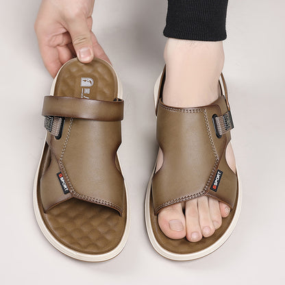 Sandalias para hombre antideslizantes, resistentes al desgaste y de doble uso