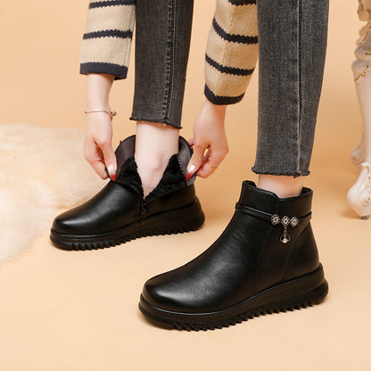 Botas de piel de alta calidad