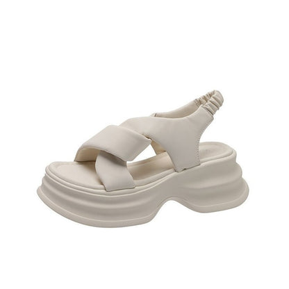 Sandalias deportivas de plataforma para mujer