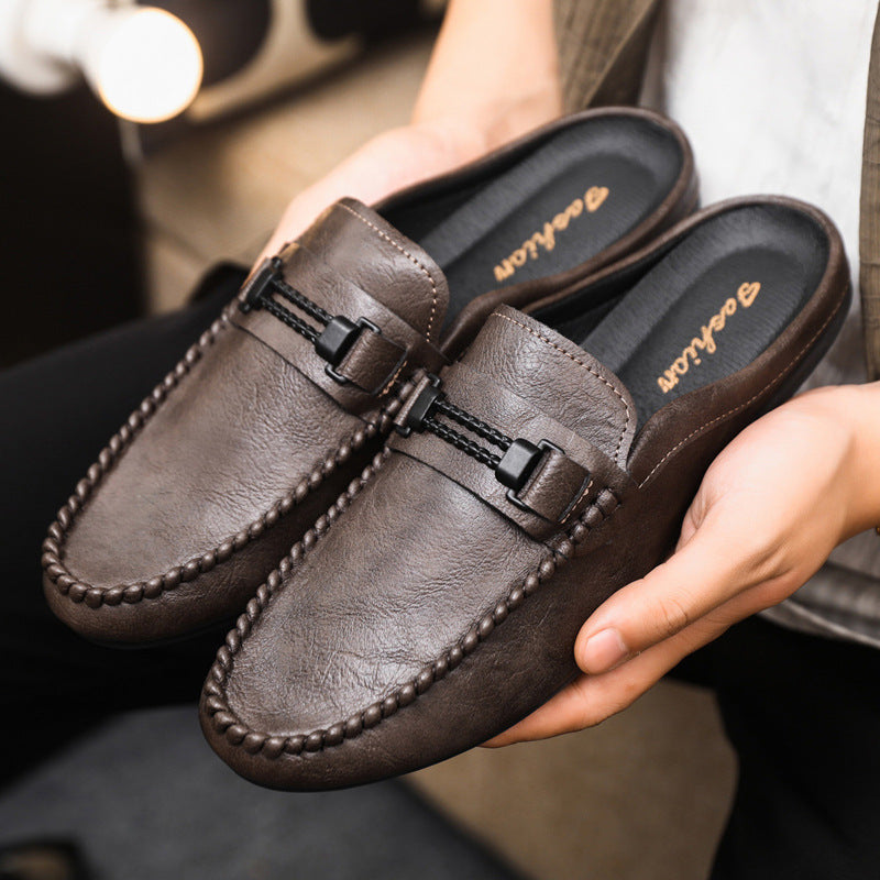 Pantuflas sin talón para hombre