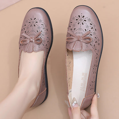 Sandalias con aberturas para mujer
